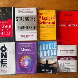 Book BUNDLE Business books Leadership Self Help Money Wealth Books